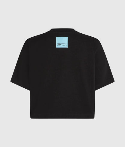 KLJ X Pietro Terzini cropped T-shirt