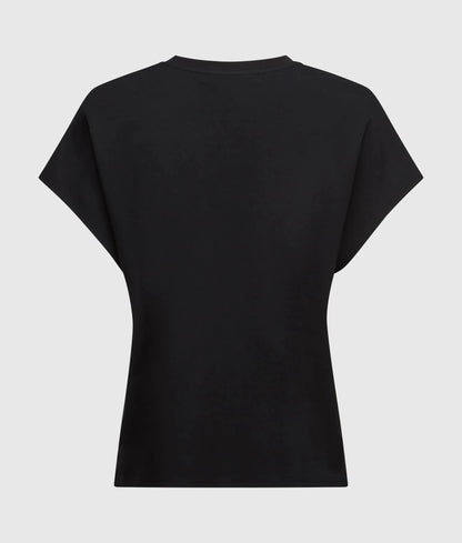 Capped sleeve T-shirt