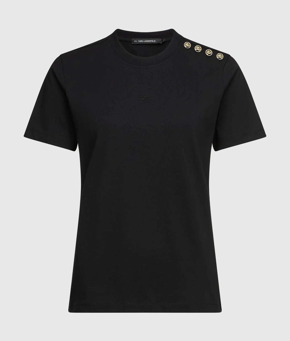 Exclusive Button detail Autograph T-shirt