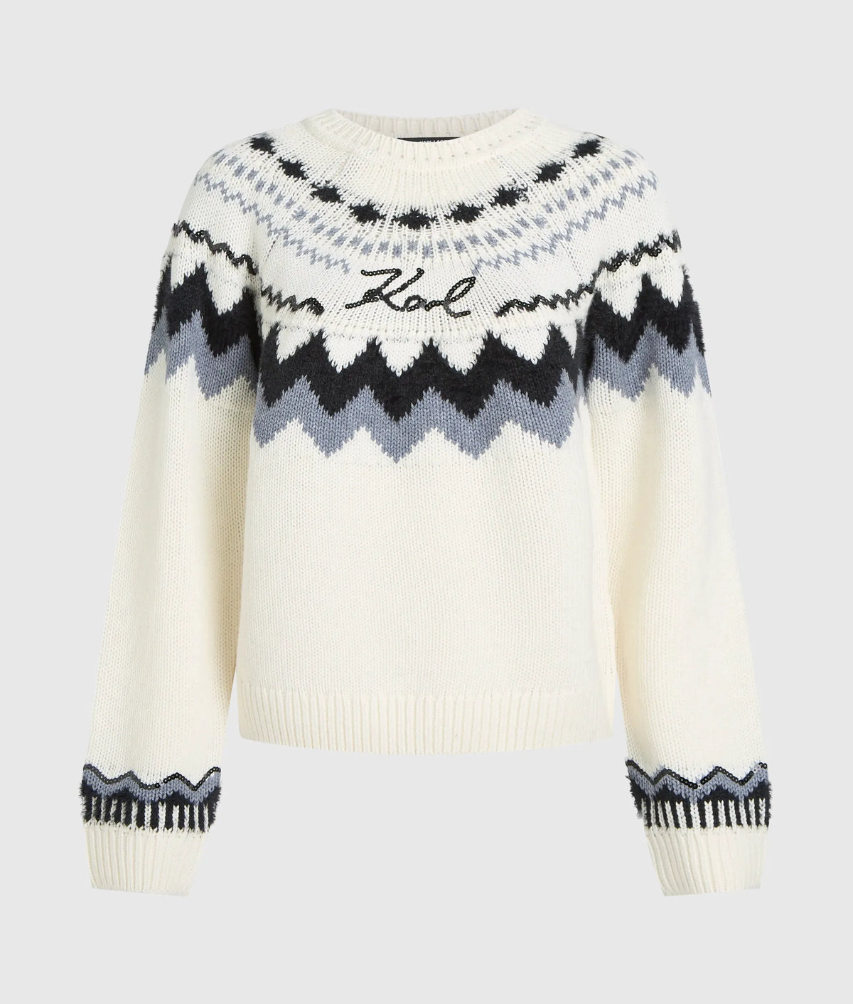 Alpine knitted sweater