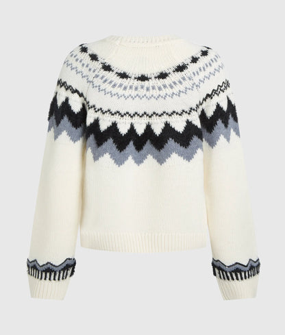 Alpine knitted sweater