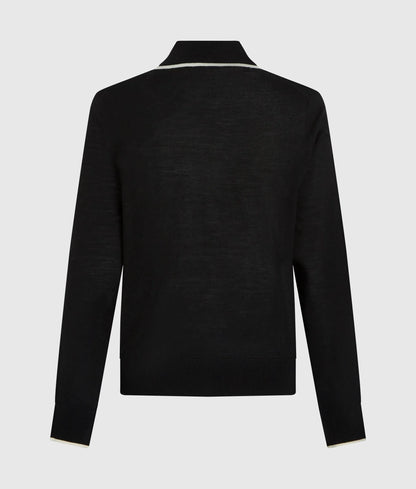 Wool turtleneck sweater