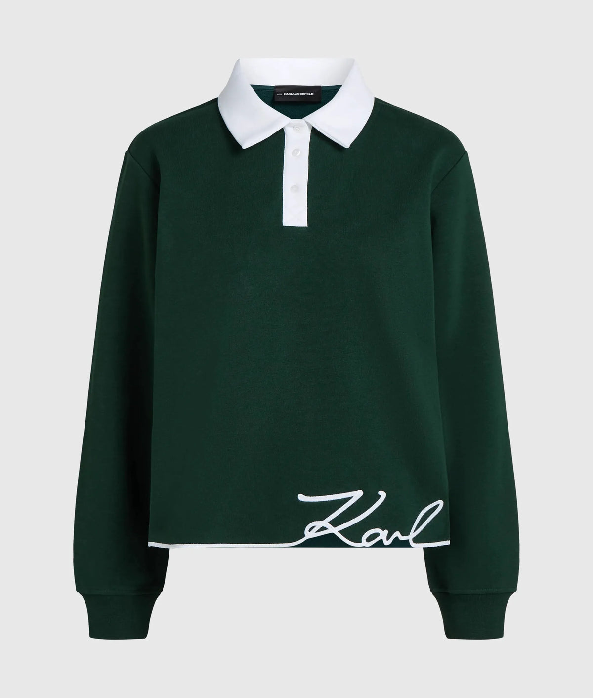 Signature polo sweatshirt