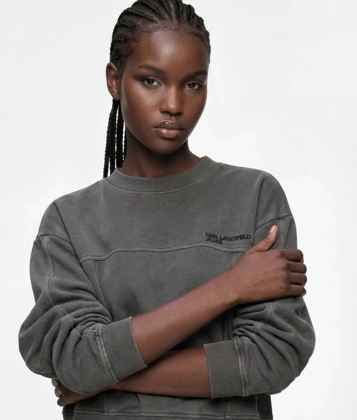 Boxy washed sweatshirt