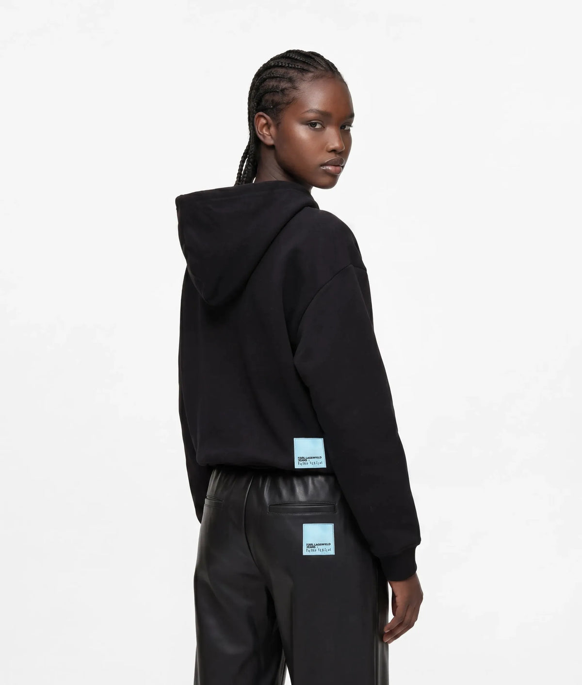 KLJ X Pietro Terzini boxy hoodie