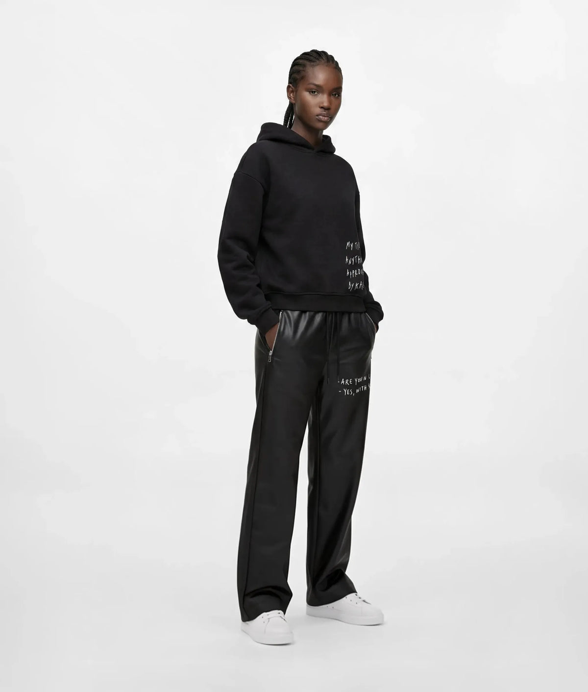 KLJ X Pietro Terzini boxy hoodie