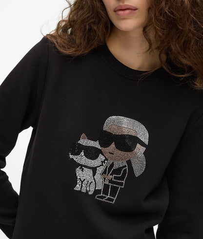 Ikon rhinestone sweatshirt