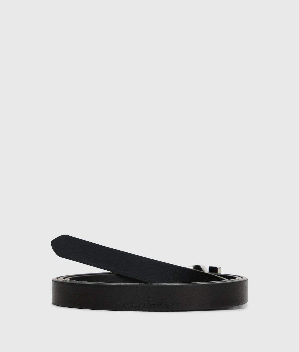 K logo leather belt