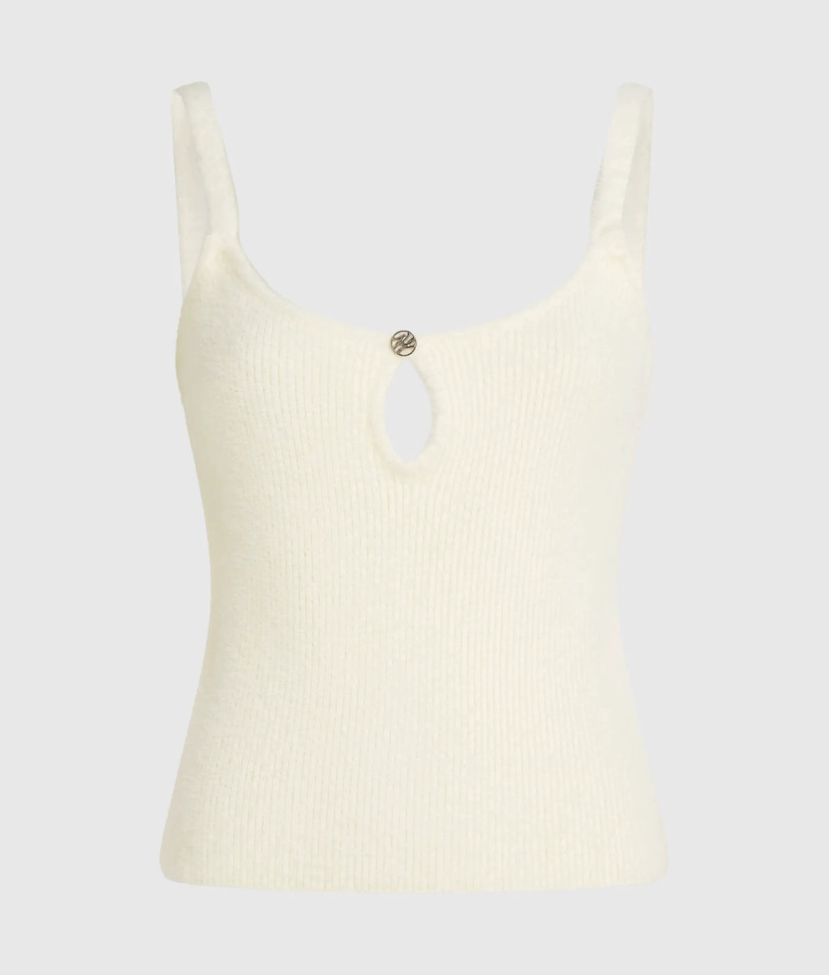 Fluffy loungewear tank top