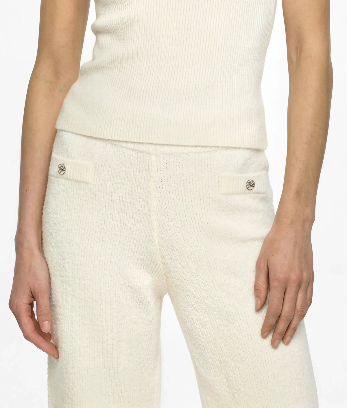 Fluffy loungewear trousers