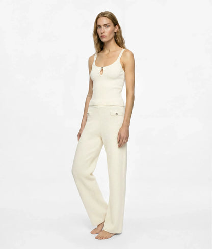 Fluffy loungewear trousers