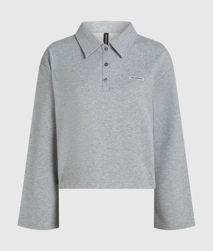 Rhinestone loungewear sweatshirt
