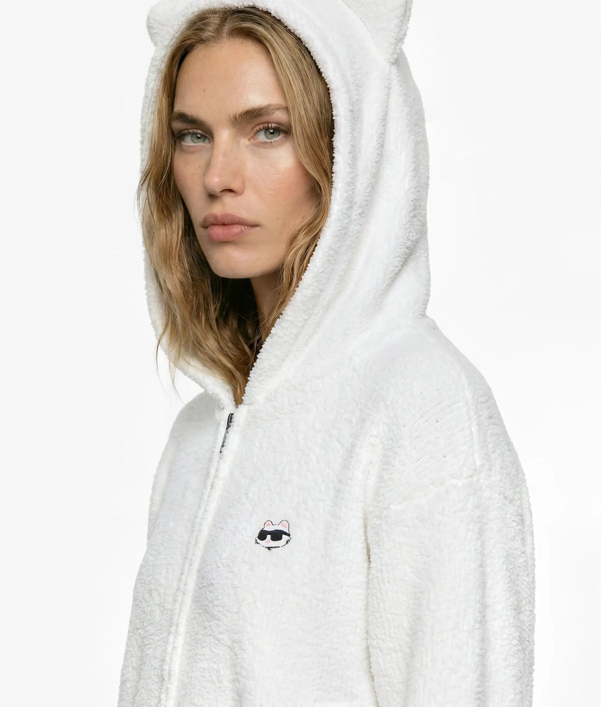 Ikon Choupette fluffy loungewear hoodie