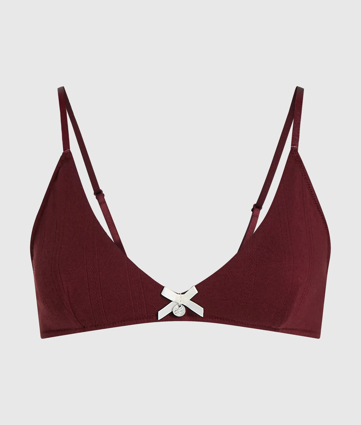 Autograph pointelle bralette