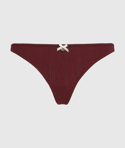 Autograph pointelle thong
