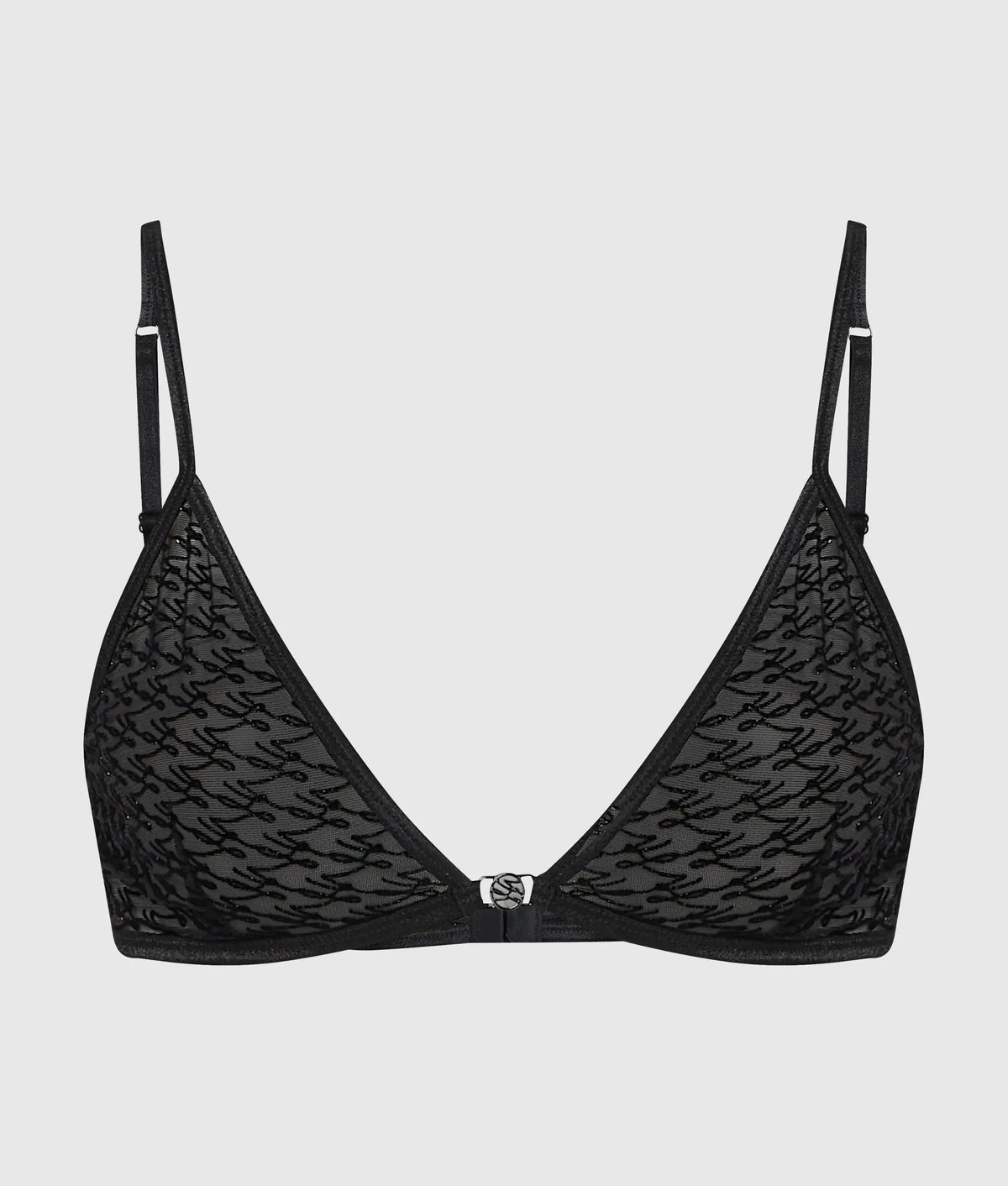 Autograph mesh triangle bra