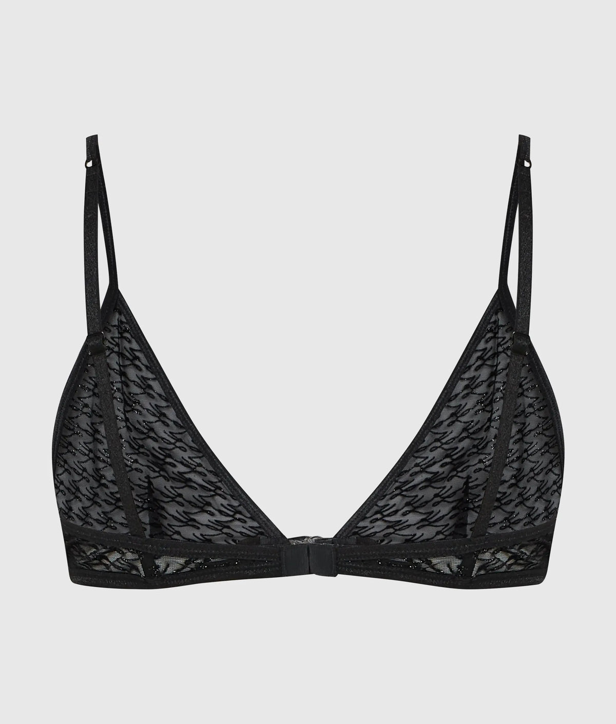 Autograph mesh triangle bra