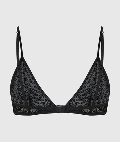 Autograph mesh triangle bra