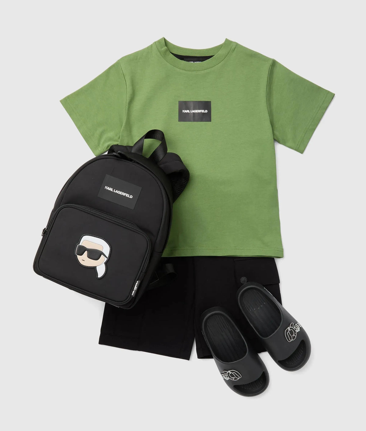 Boys Karl letters T-shirt