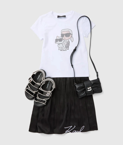 Girls Ikon Choupette rhinestone T-shirt