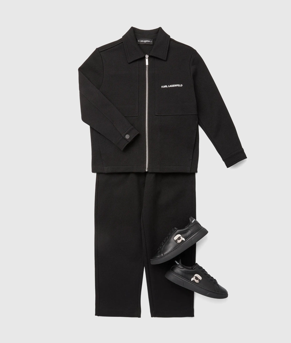 Boys zip-up cardigan