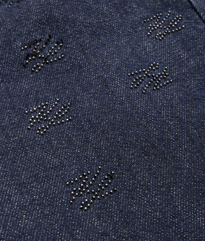 Girls rhinestones flared jeans