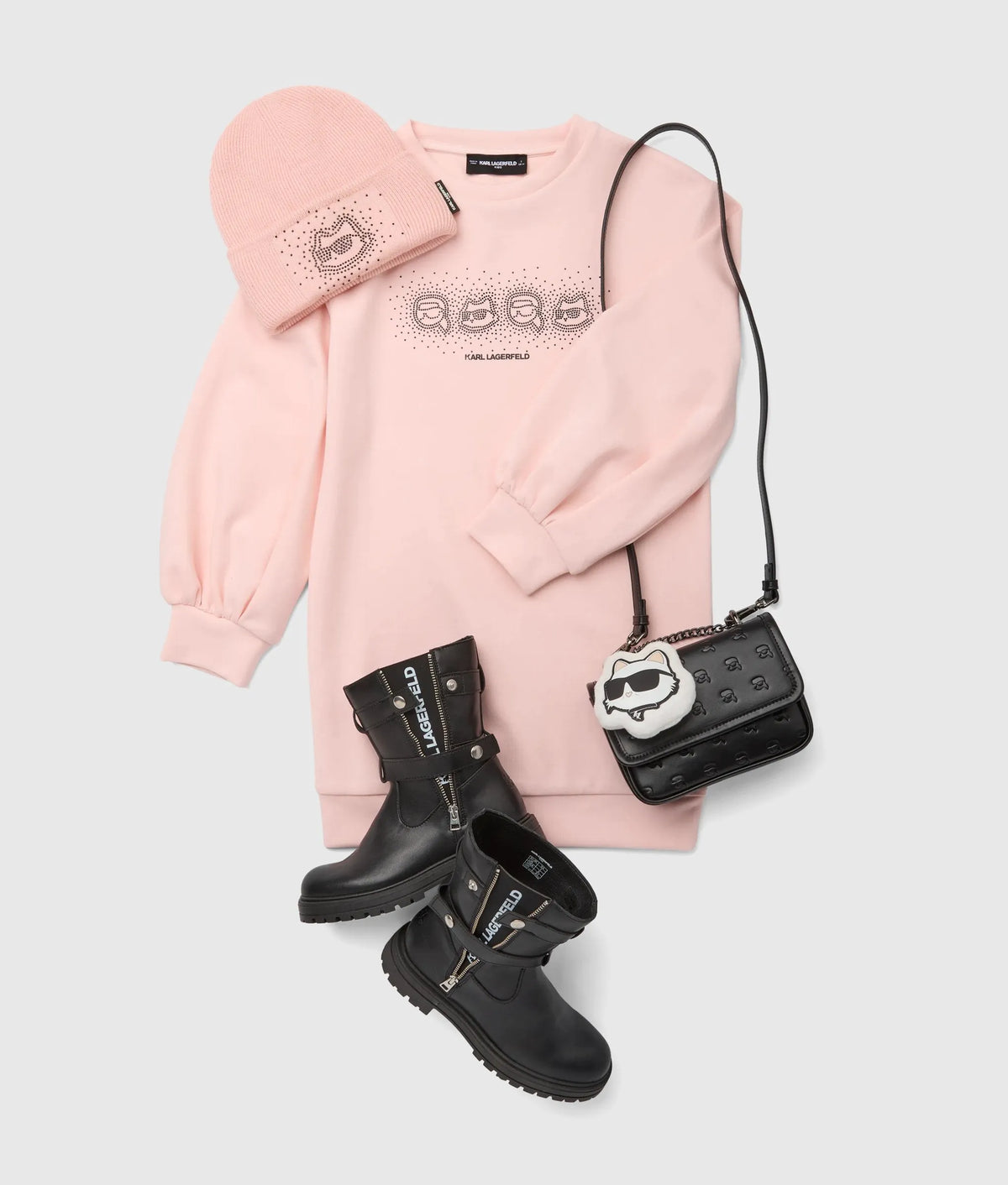 Girls Ikon sweatshirt dress