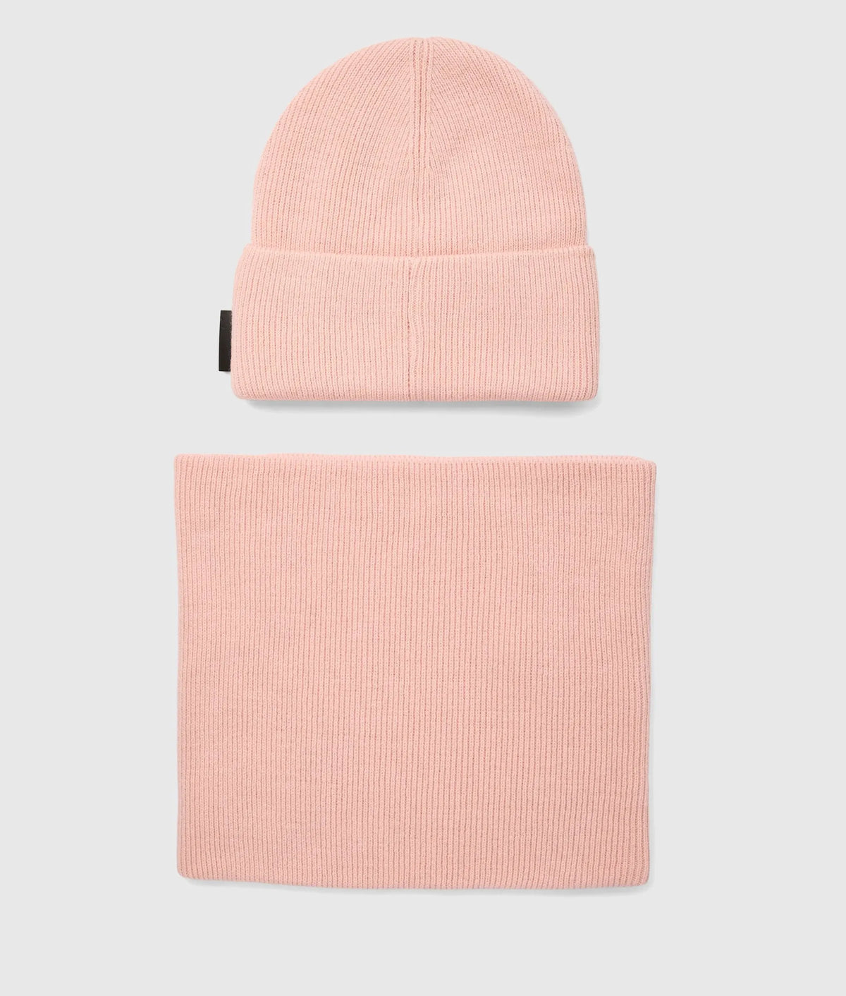 Girls Ikon beanie and snood set