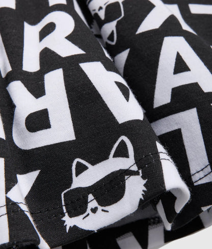 Girls all-over-print Ikon dress