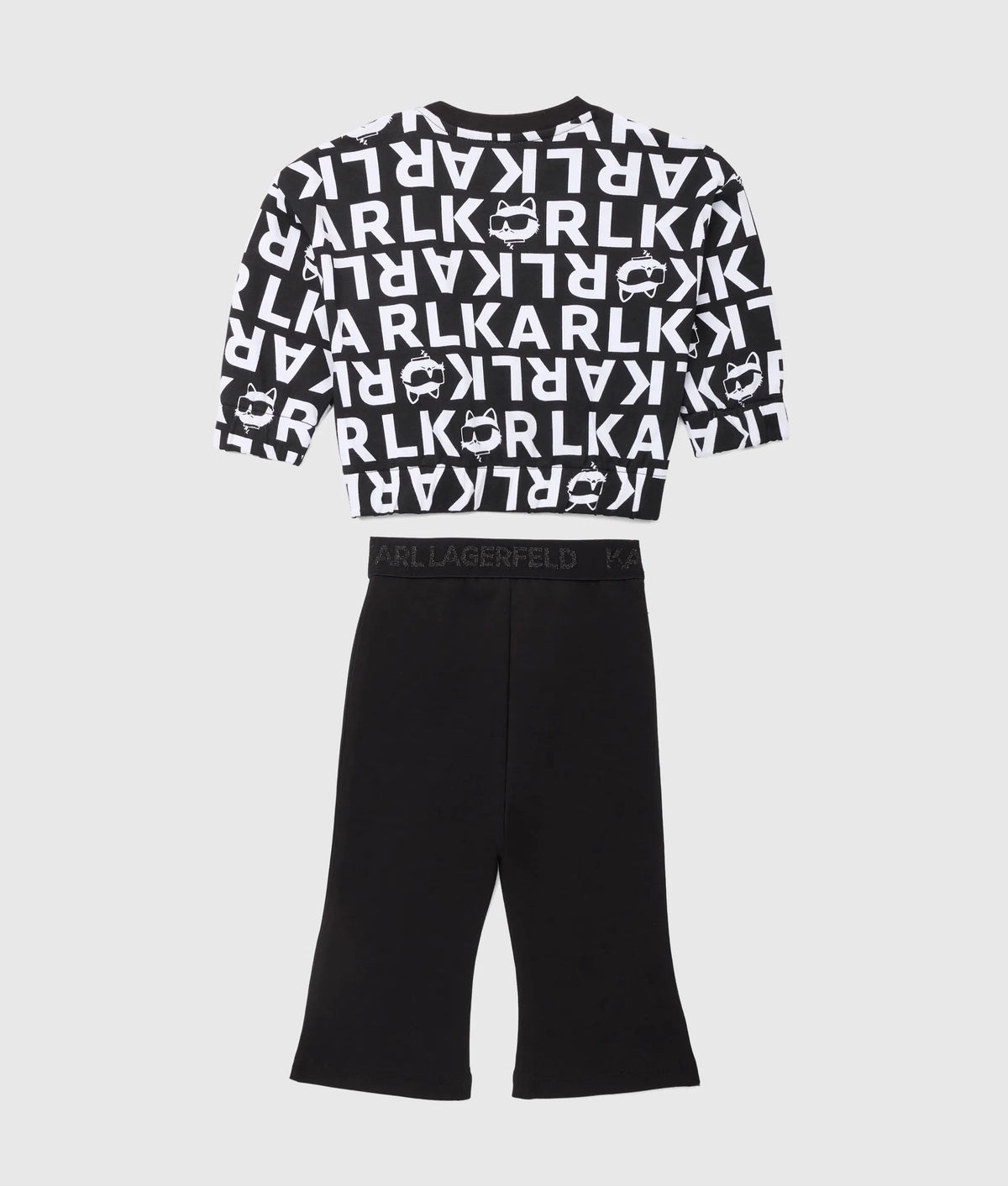 Girls print sweatsuit set