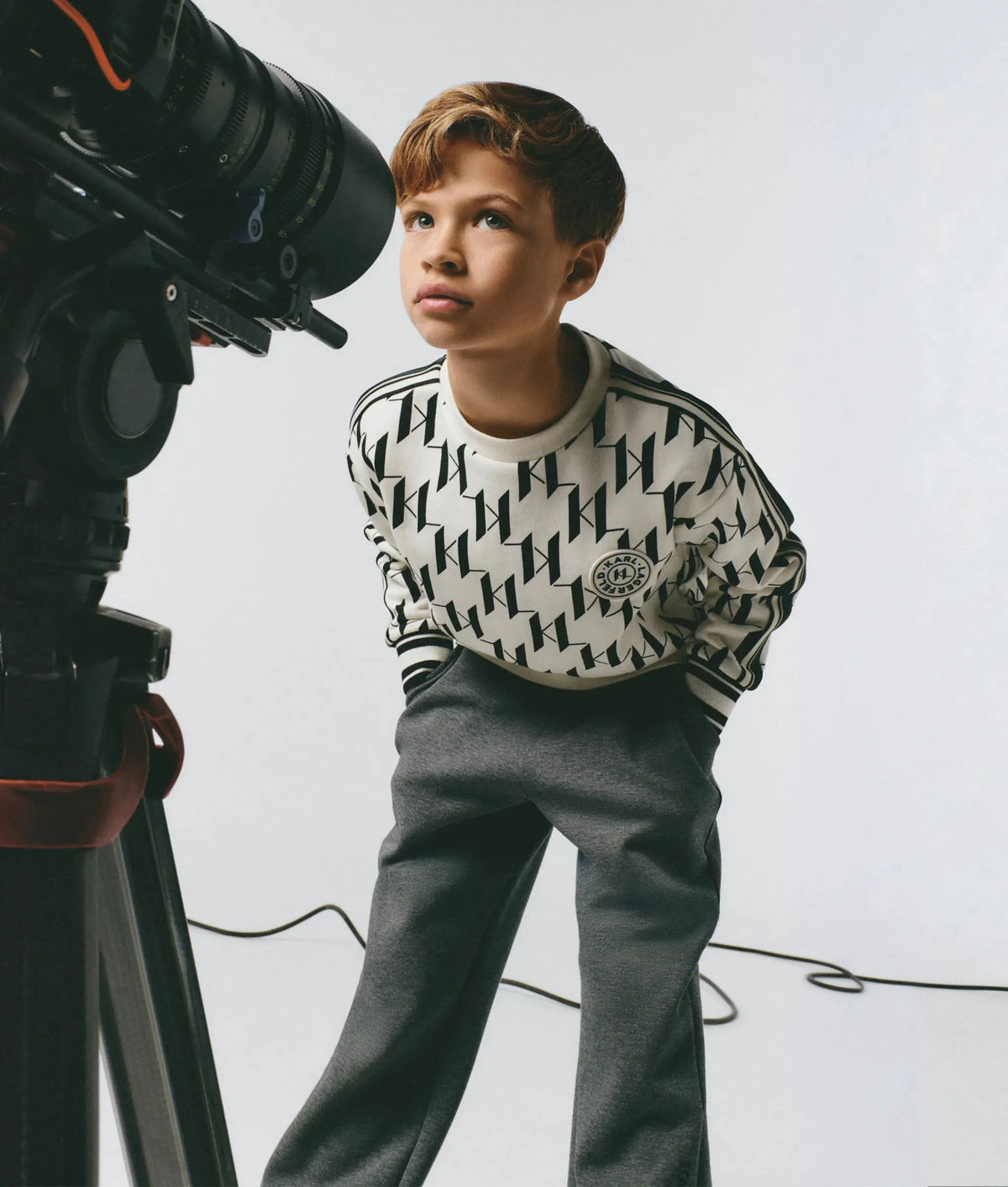 Boys Monogram sweatshirt