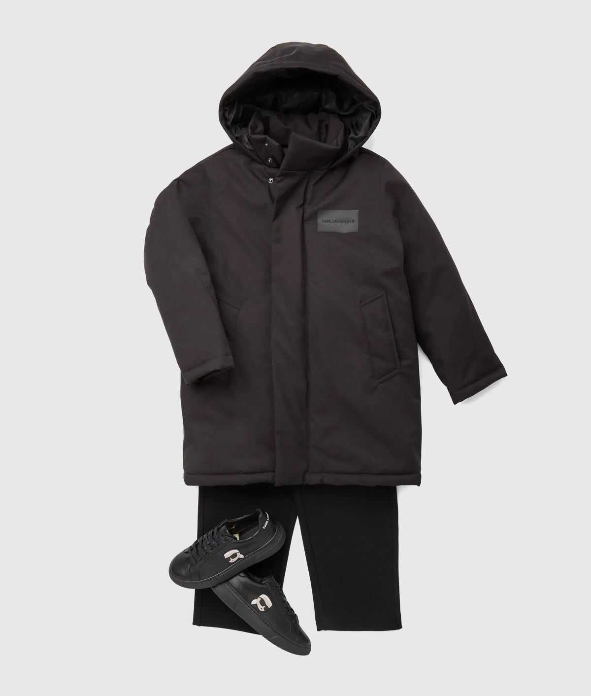 Boys hooded parka