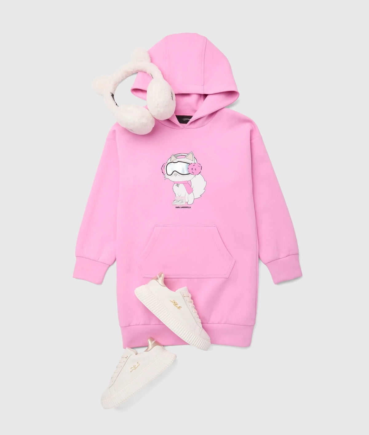 Girls Ikon hoodie dress