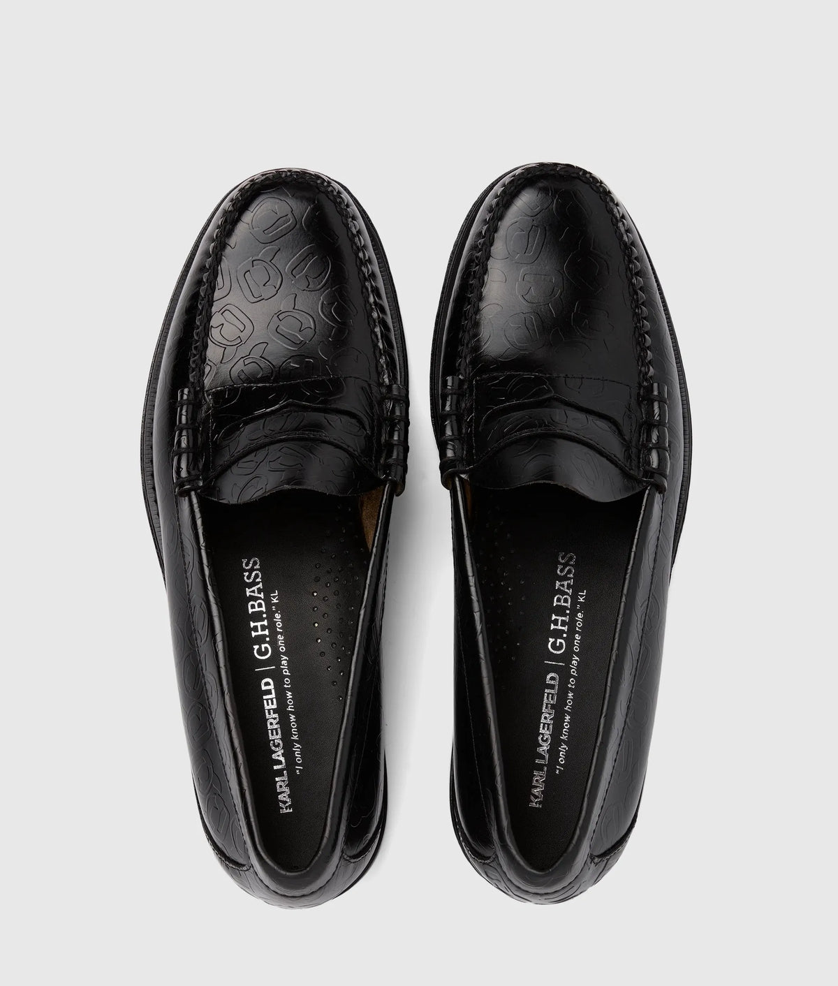 KL X G.H.BASS Ikon NFT loafers