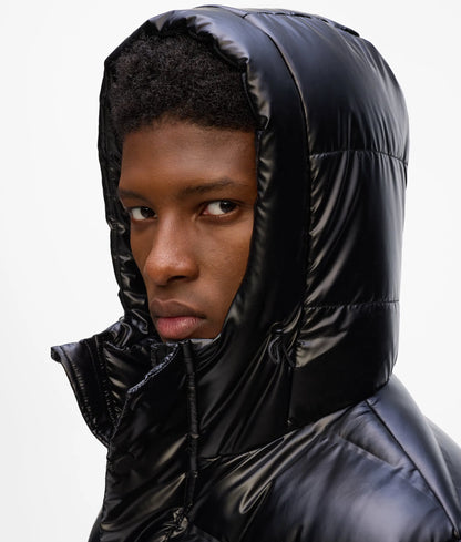 Hooded puffer jacket