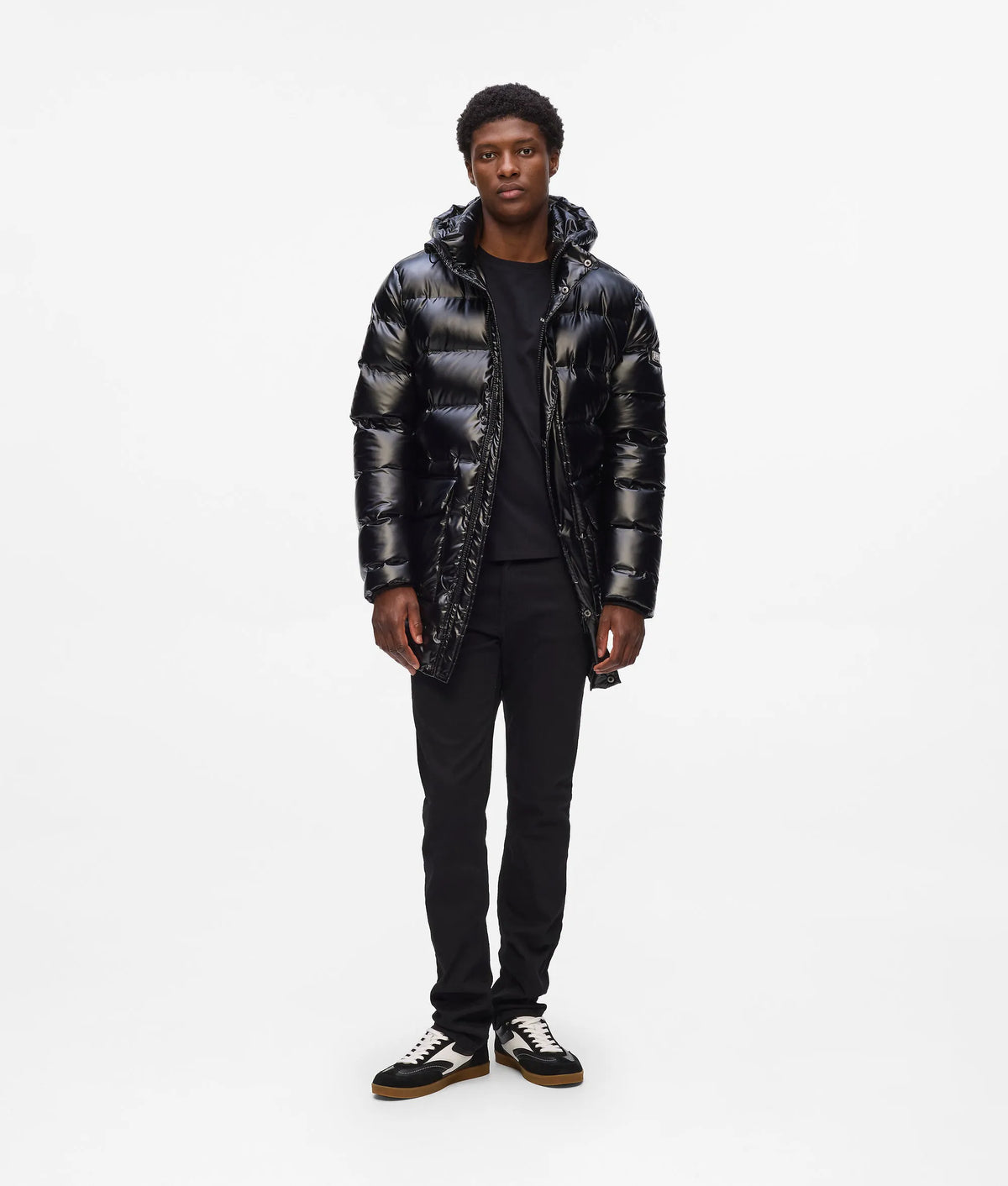 Hooded puffer jacket