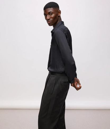 KL Studio satin detail pants