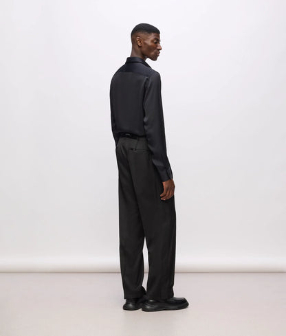 KL Studio satin detail pants