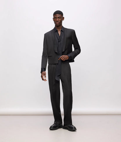 KL Studio satin detail pants