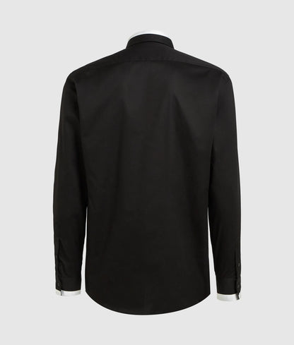 Kl Studio contrast piping shirt