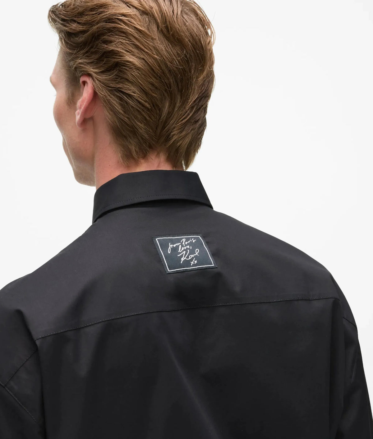 From Paris with Love patch shirt
