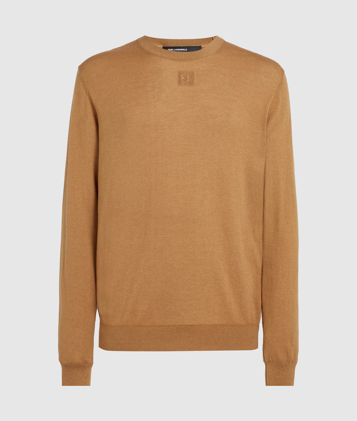 Crewneck knitted sweater