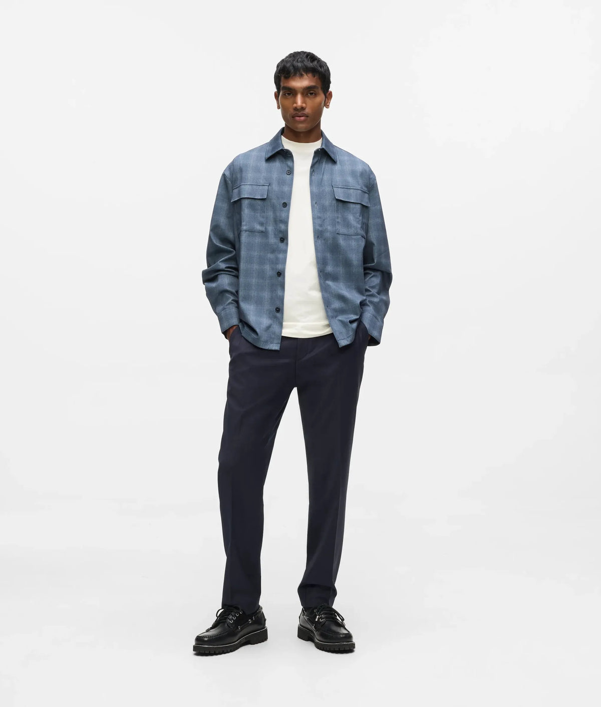 Casual checked shirt