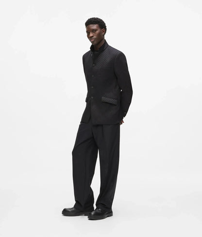 High-stand-collar jacket