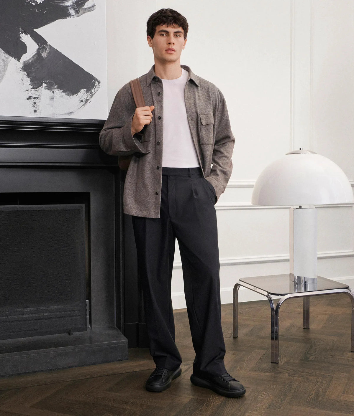 Patch pockets shirt