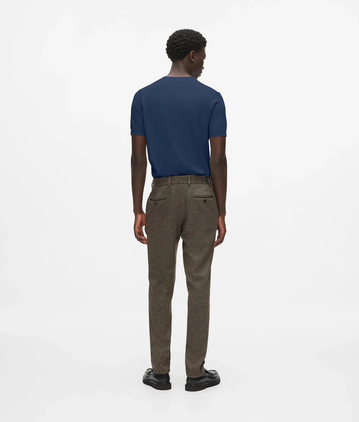 Slim-fit tailored pants