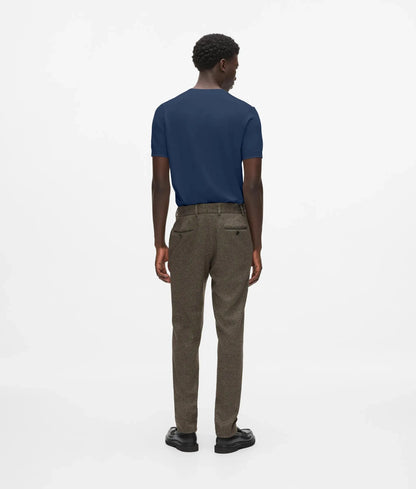 Slim-fit tailored pants
