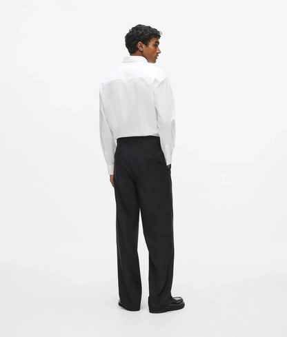 Smooth tailored pants
