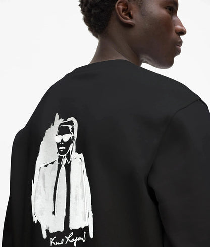 Karl print sweatshirt