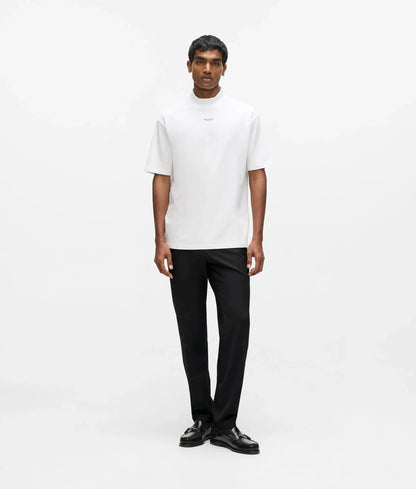 Mock-neck T-shirt